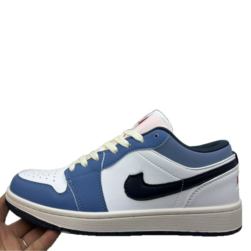 新しいAJ1シービークルブルーバイロウスニーカー、カジュアルでファッショナブルな中学生靴、ネットセレブと同じスタイル、トレンドスポット卸売|undefined