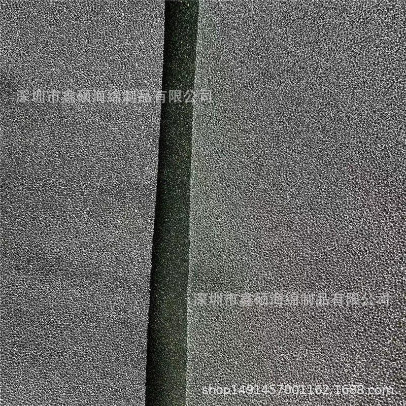 现货石墨烯过滤绵镀银过滤海绵   银离子过滤棉加工成形35PPI