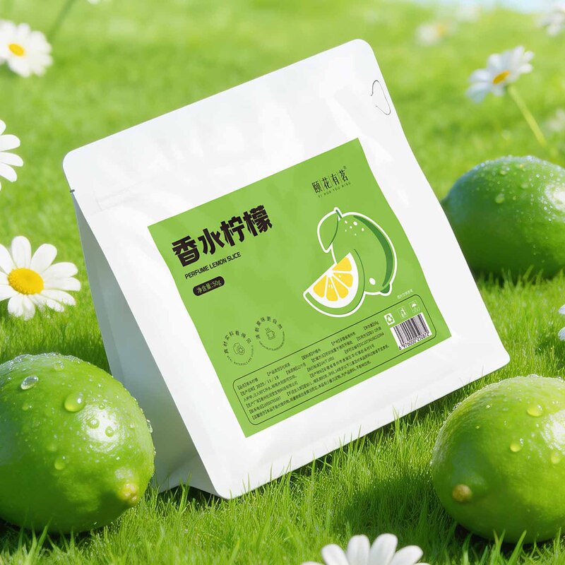 Freeze-Dried Scented Lemon Slices Are Suitable for Girls to Drink as Fruit Tea or Flower Tea, Individually Packaged Scented Lemon Slices