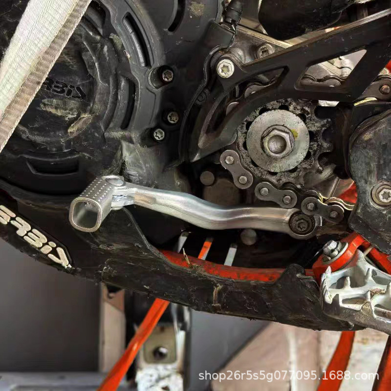 Off-road motorcycle folding forged gear shift lever for KTM Kews Kaixi 250/320 and Hengjian Z300S7