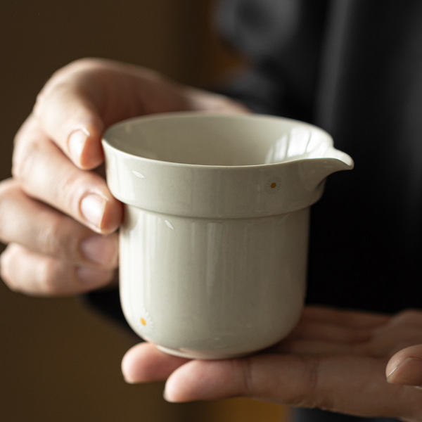 Grain and wood ash glaze fair cup Japanese Zen handmade creative…