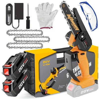 2026新款跨境代发6英寸手持式双头充电电锯跨境代发跨境代发|ru