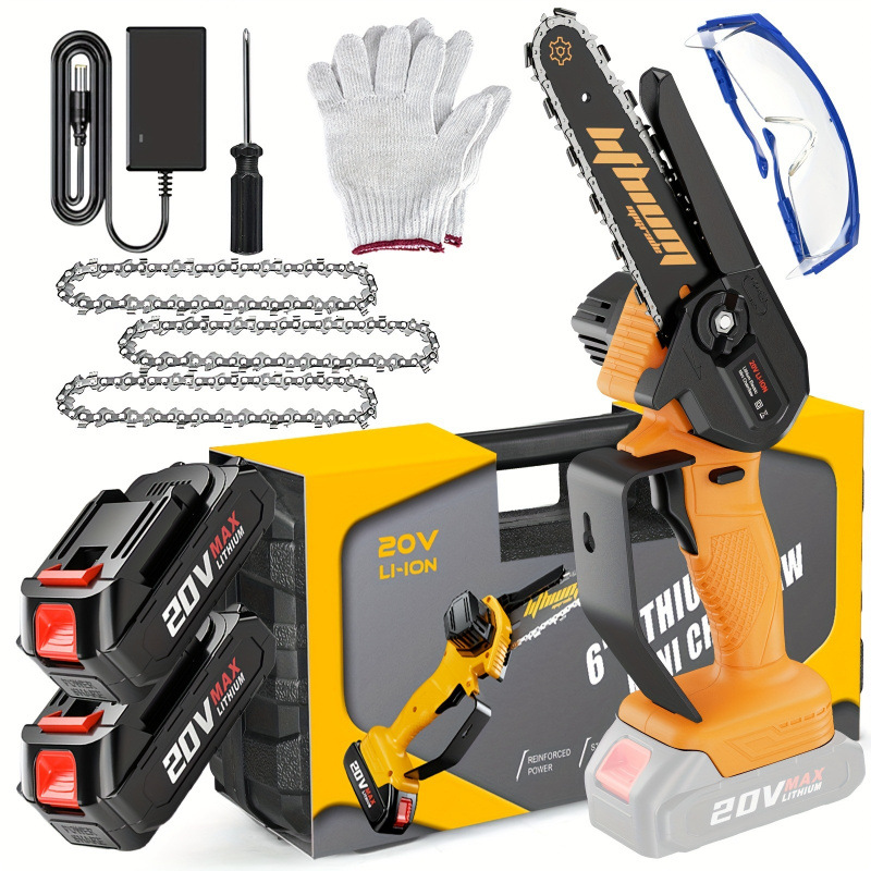 2026新款跨境代发6英寸手持式双头充电电锯跨境代发跨境代发|ru