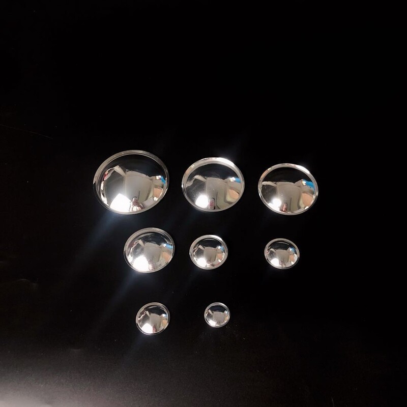 Horn white bright cap dust cap 20/22/24/2730/33/35/40/45/50/54/64/80mm