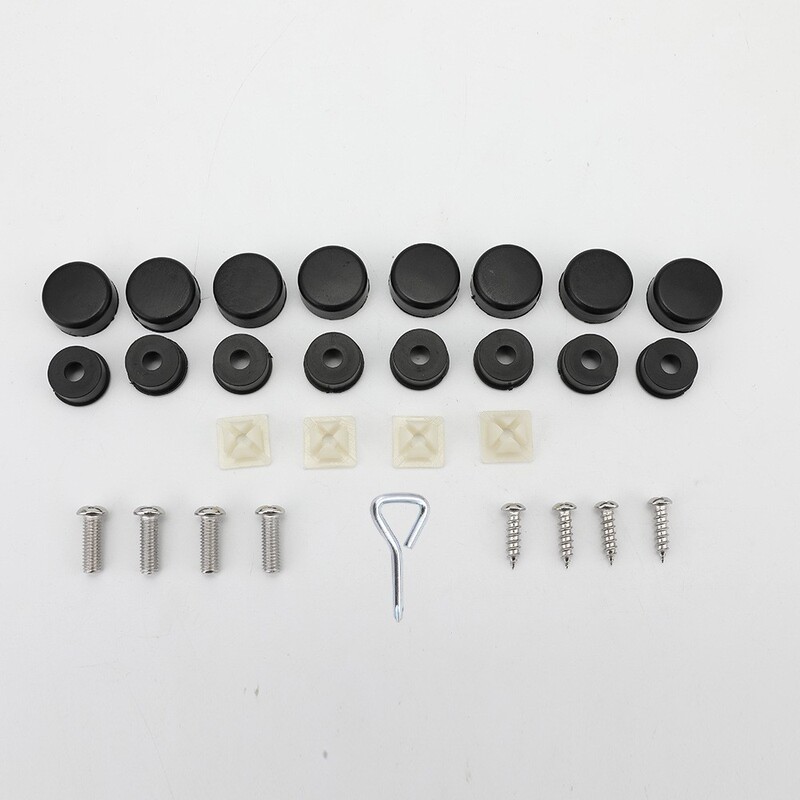 Cross-Border U.S. Standard Car License Plate Frame Fixing Clip Amazon Universal Clip License Plate Frame Screw Wholesale Cross-Border U.S. Standard Car License Plate Frame Fixing Clip Amazon Universal Clip License Plate Frame Screw Wholesale