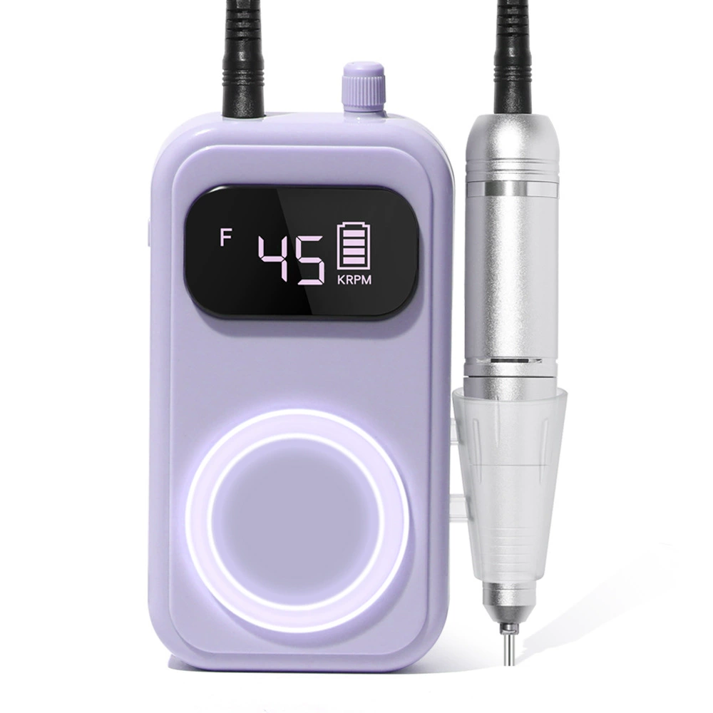 Electric Nail Drill Machine, multi-model sanding/milling kit, USB portable, 0.6 kg