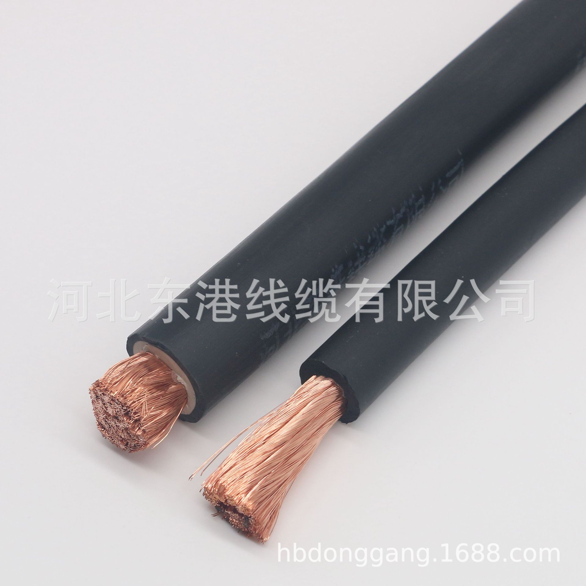 CE认证欧洲热销H01N2-D1×50平方电焊机焊接电缆龙头线焊把线电瓶