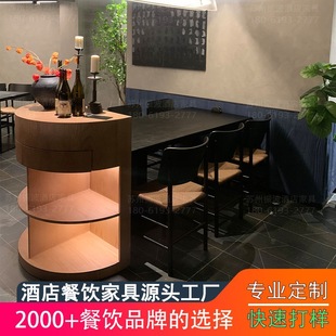 Solid Ash Wood Dining Table and Chair Set for Commercial Use, Suitable for Hot Pot and Barbecue, Made of All Solid Wood