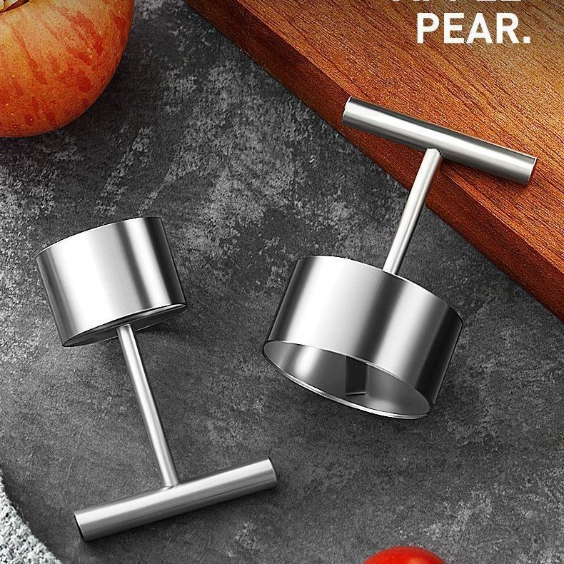 Фруктовый нуклеатор Тушеная груша из нержавеющей стали Артефакт Бытовой жареный снег Груша Копание Яблоко Nucleator Core Экскаватор