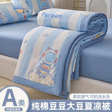全棉纯棉大豆纤维夏被夏凉被学生宿舍春秋被单双人夏季薄空调被子