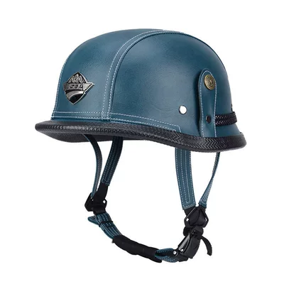 Motosiklet kaskı (dəbilqə) Vehicle Motorcycle Safety Helmet Motorcycle Helmet - blue-m