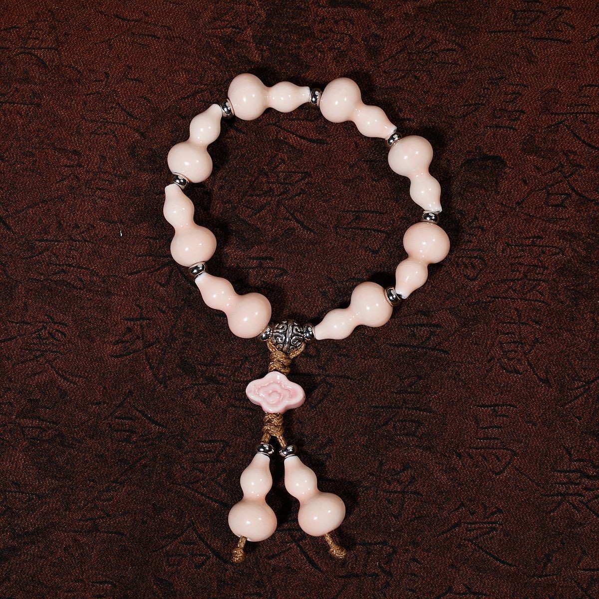 Jingdezhen pulsera de cerámica de verano mujer alta sensación galletas serie de gatos nicho diseño universal pulsera alta sensación