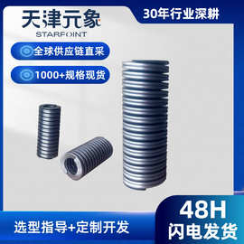 双螺旋弹簧 德国双螺旋弹簧 机械轨道工程弹簧