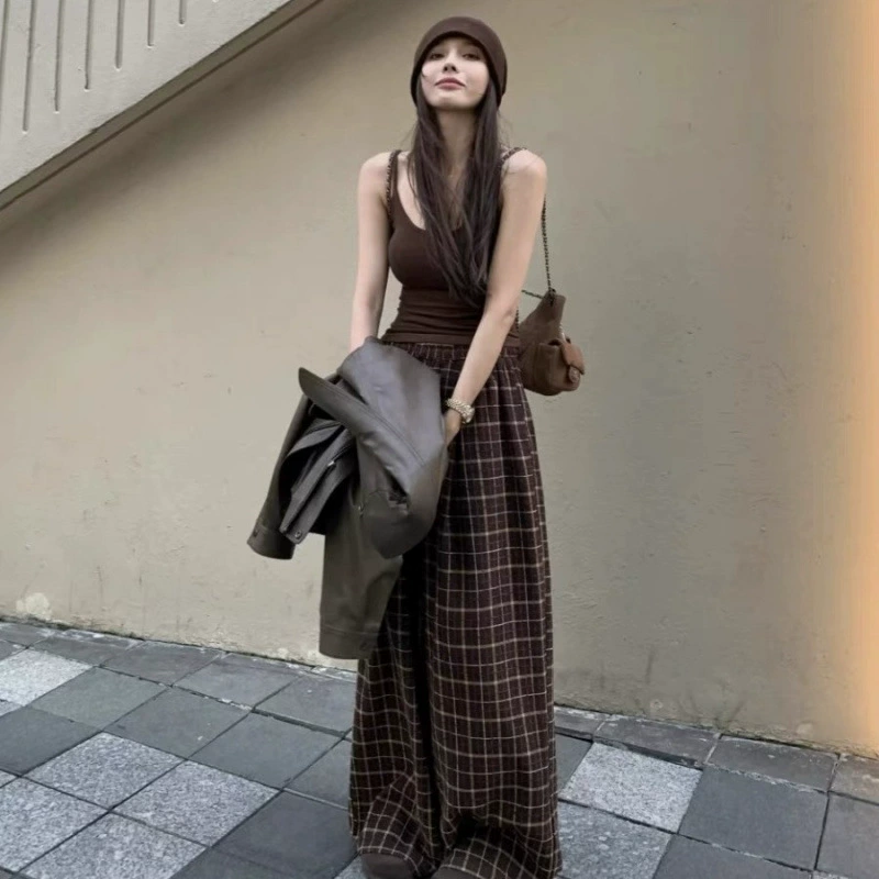 Жилет Kendall Jenner, тонкий женский топ на бретельках, женская осенняя верхняя одежда, внутренний топ