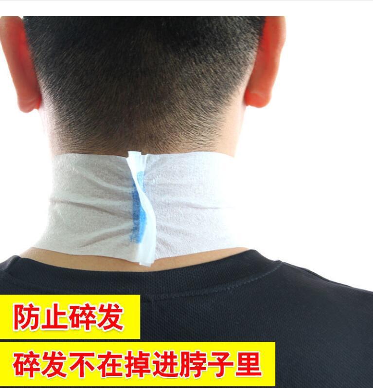 Peluquería suministros bufanda cuello de papel protección del cuello de papel desechable corte de pelo peluquería especial anti-roto pelo perm herramienta