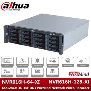 Dahua WizMind NVR Overseas Edition NVR616H-64-XI NVR616H-128-XI