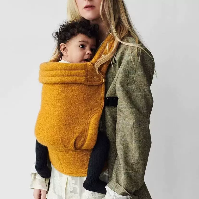 A家宝宝双肩四季双肩背带婴儿背巾外出抱娃神器宝宝儿童背袋腰凳