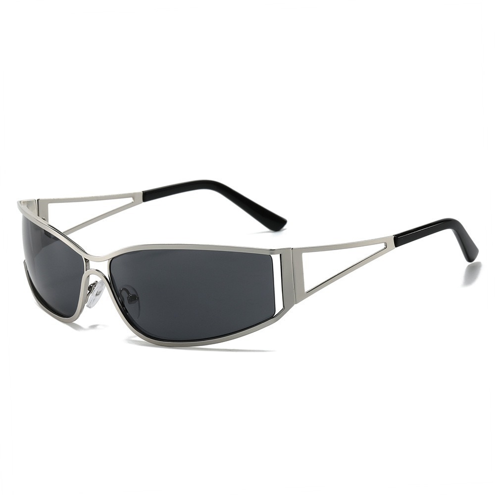 Tech-inspired Sport Sunglasses For Men With Hollow Design_voghion.com