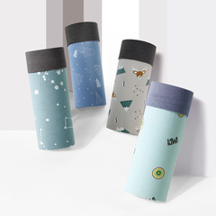 INS-style printed men's underwear, trendy U-shaped briefs for students, teenage boys' underwear during puberty