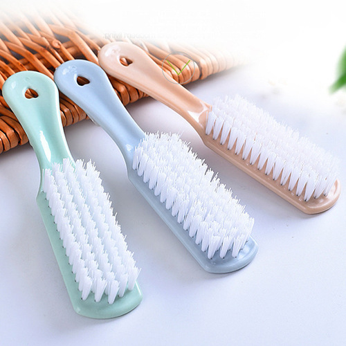 Shoe washing brush, plastic brush, soft-bristled shoe polishing brush, bathroom floor brush, cleaning clothes brush, collar laundry brush