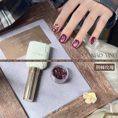 小穎美甲-荊棘玫瑰貓眼膠 牛奶瓶15ml甲油膠美甲貓眼光療膠