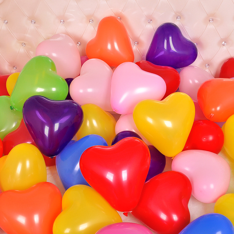balloon heart shaped