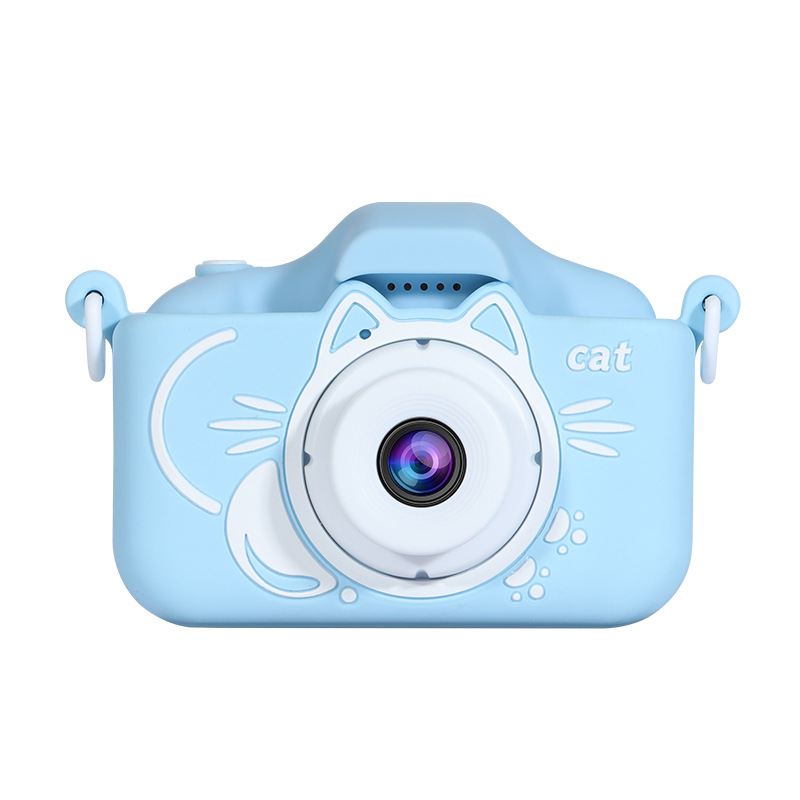 Cámara SLR digital para niños transfronterizos cámara frontal y trasera HD de doble cámara mini cámara de dibujos animados