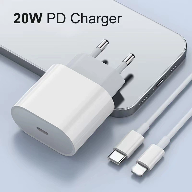 20W - адаптер быстрой зарядки English PD совместим с Apple iPhone14 Pro 13 планшет вер. Гонгконг складная головка зарядки