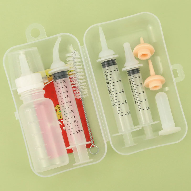 Botella de alimentación del gato del animal doméstico recién nacido gatito cachorro pezón de silicona suave pezón cachorro conejo Dispositivo de enfermería gato suministros