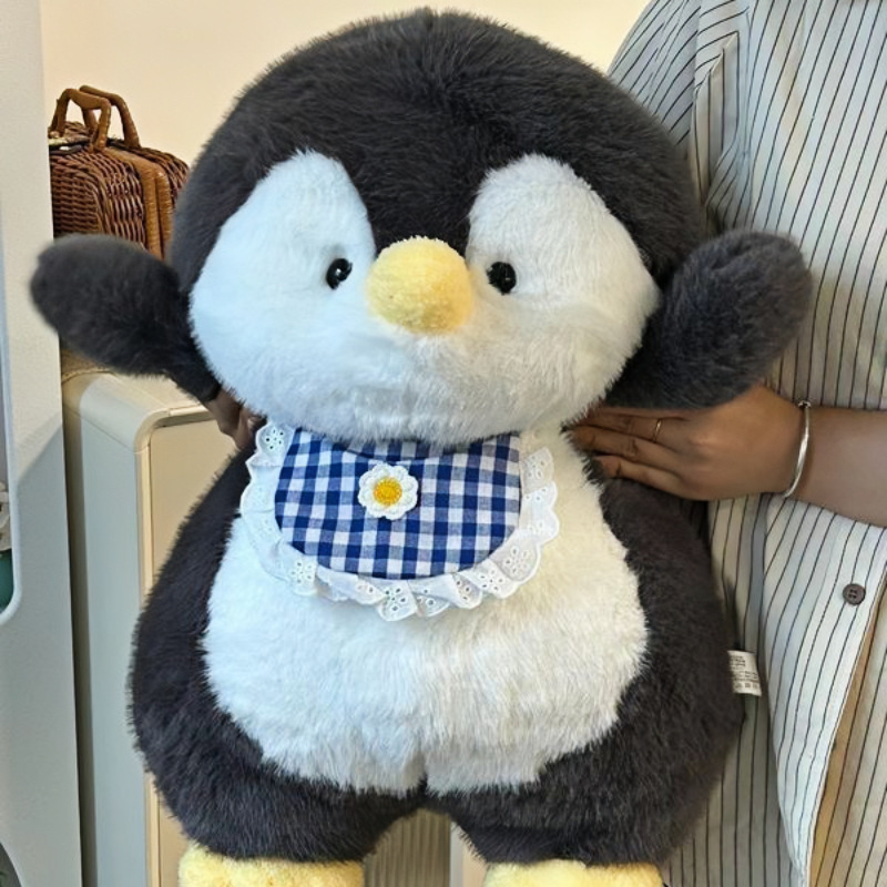 Tiktok same cute penguin baby plush toy doll penguin doll girl doll sleeping girl