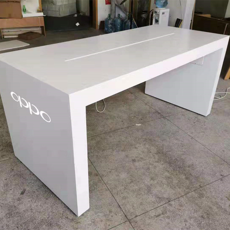 苹果体验台手机展示桌多功能体验台展示柜体验柜收银台席价格优惠