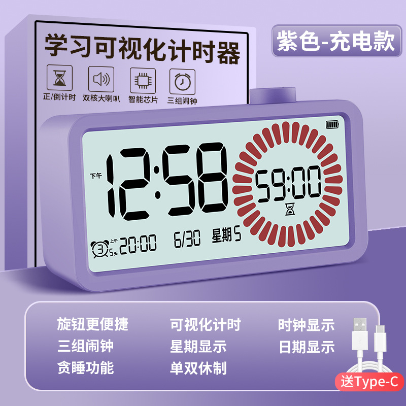 보라색 충전 모델