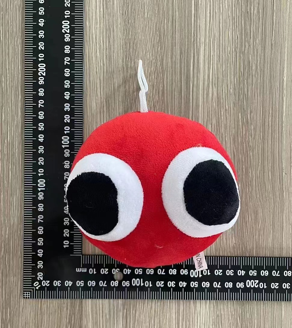 Red human head