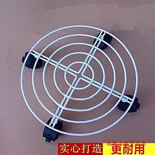 Thickened Mobile Flower Stand Tray Roller Flower Pot Base Large Flower Plant Pot with Universal Wheel Tray Rack