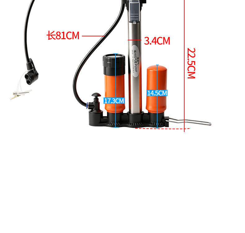 High-Pressure Inflator for Bicycles, General-Purpose for Cars, Motorcycles, Electric Vehicles, and Vacuum Tires