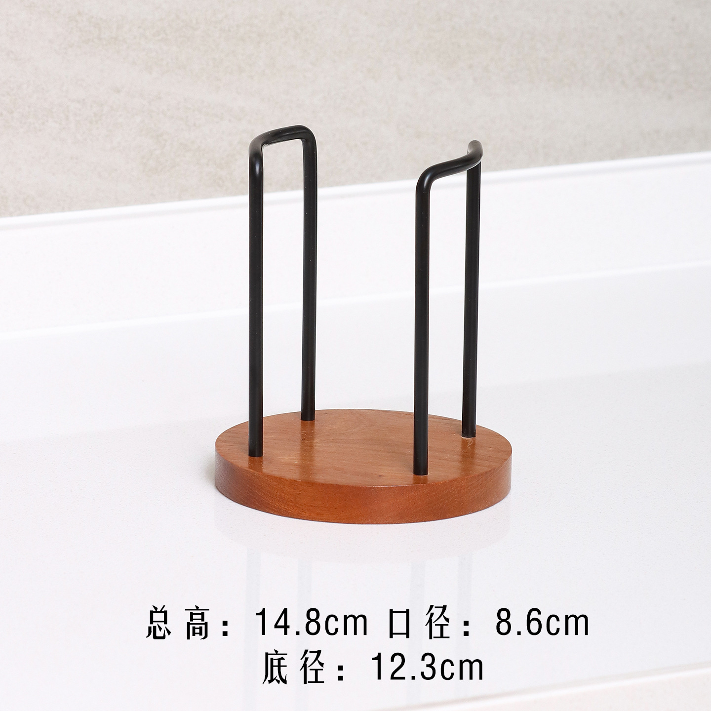 Taza de papel de alto valor de cara desechable taza de taza de mesa de té almacenamiento rack taza de café taza de té rack