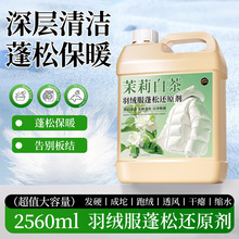 羽绒服蓬松洗涤剂洗衣机专用干瘪恢复膨松神器机洗去污渍清洗剂