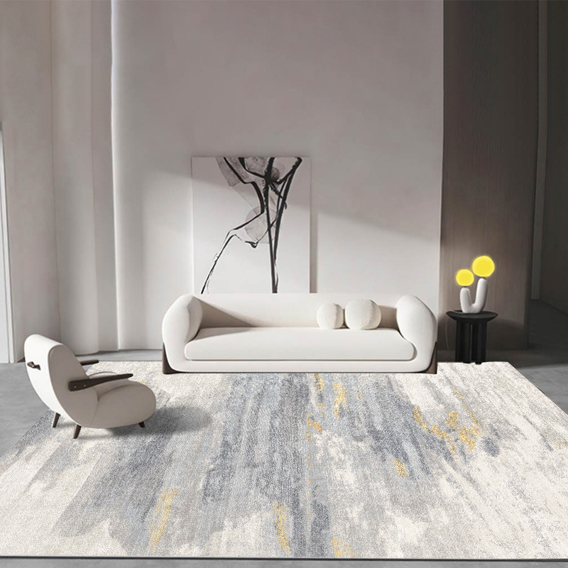 Alfombra de sala de estar 2023 nueva mesa de centro manta sofá desechable dormitorio cama de lujo ligero de alta gama hogar tapete Tianjin