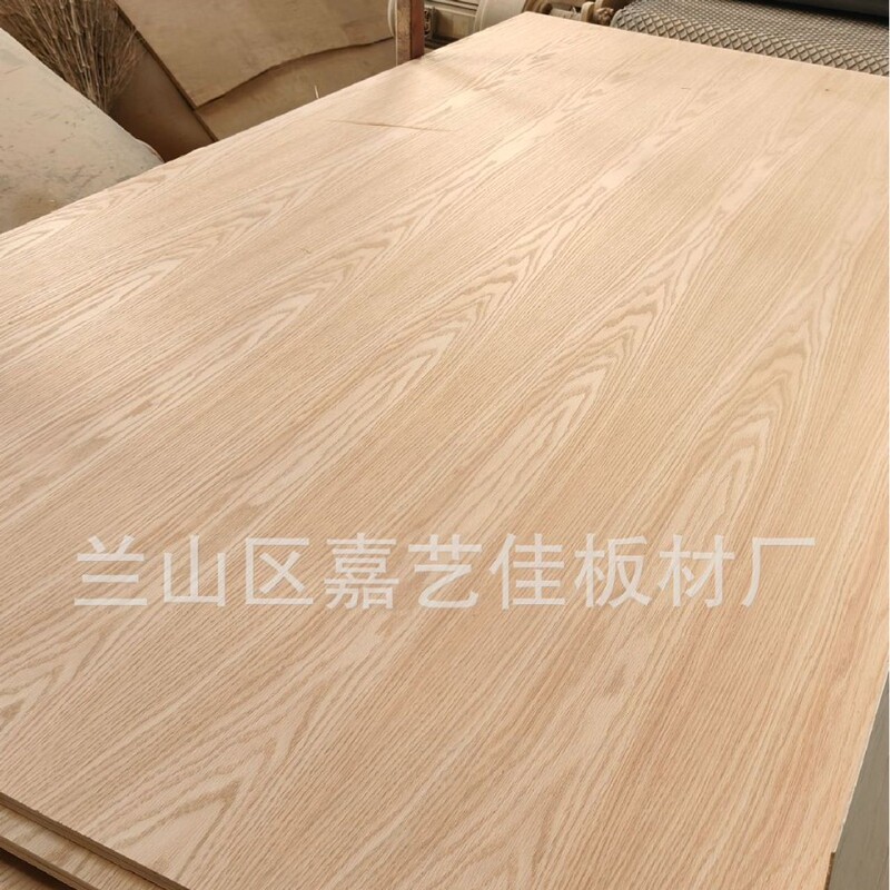 Solid Wood Multi-layer Board Sticker American Red Oak Decorative Panel Super Flat Wall Wardrobe Door Panel Decoration Board