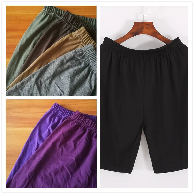 Thin Colored Beach Shorts, Unisex, Lightweight Cotton, Casual Leisure