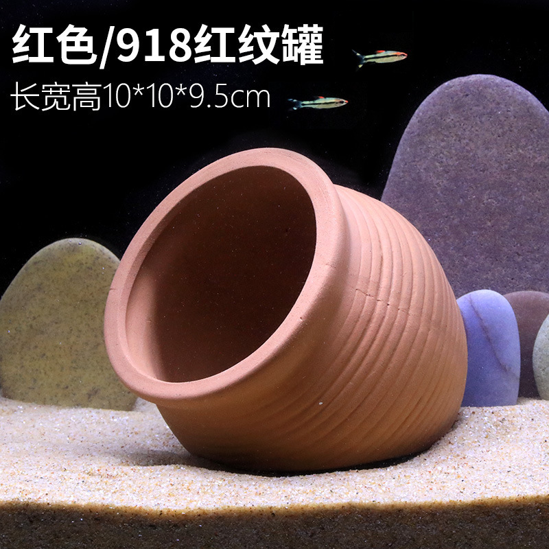 水槽キノコハウス装飾品陶器ポット隠れ家クリエイティブセラミックパッケージ装飾ハウス造園エビの巣エビポット隠れ家|undefined