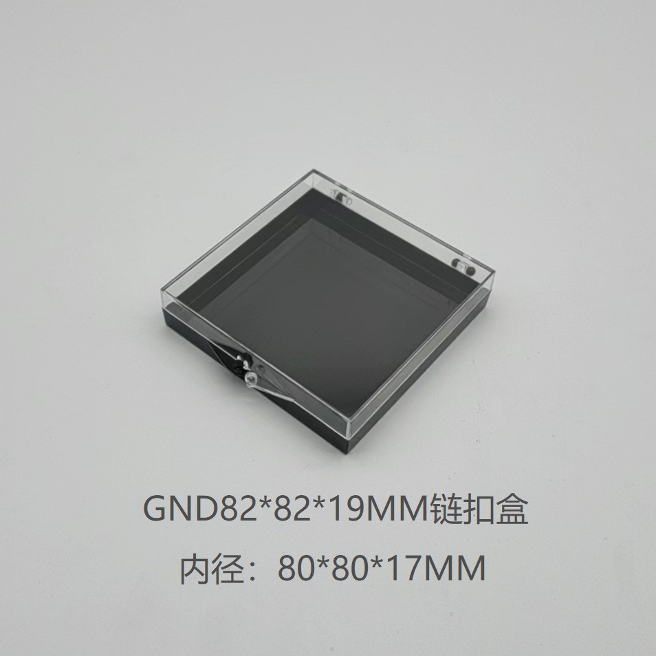 徽章盒 五金徽章盒 礼品盒 饰品盒 纪念币包装盒 钱币盒 PS透明盒