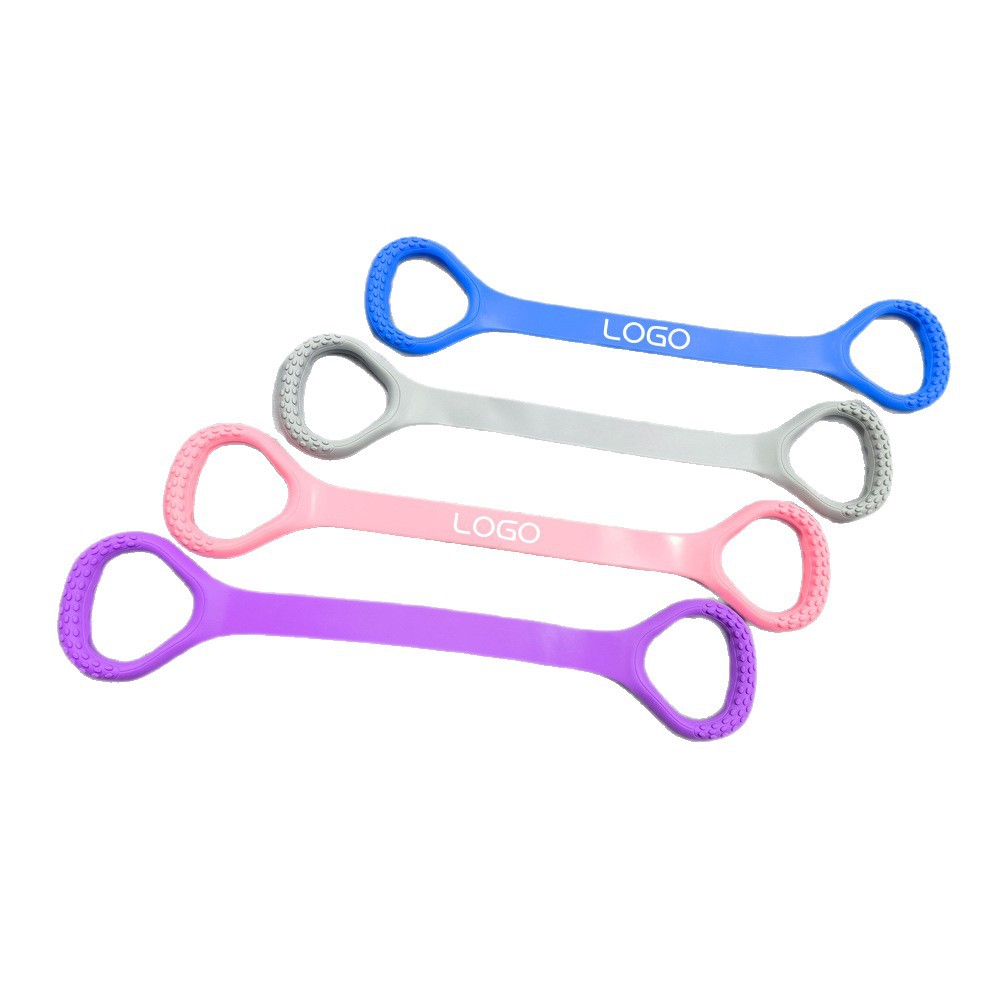 Transfronterizos venta caliente tensión de yoga acondicionamiento de espalda abierta hombro plástico expansión del pecho cinturón de resistencia elástico ocho tracción