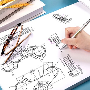 A3 Drawing Paper A2 Engineering Drawing Paper A1 Thickeneded A4 Paper Marker Pen Special Paper Student Handwritten Newspaper Sketch Hand-Painted