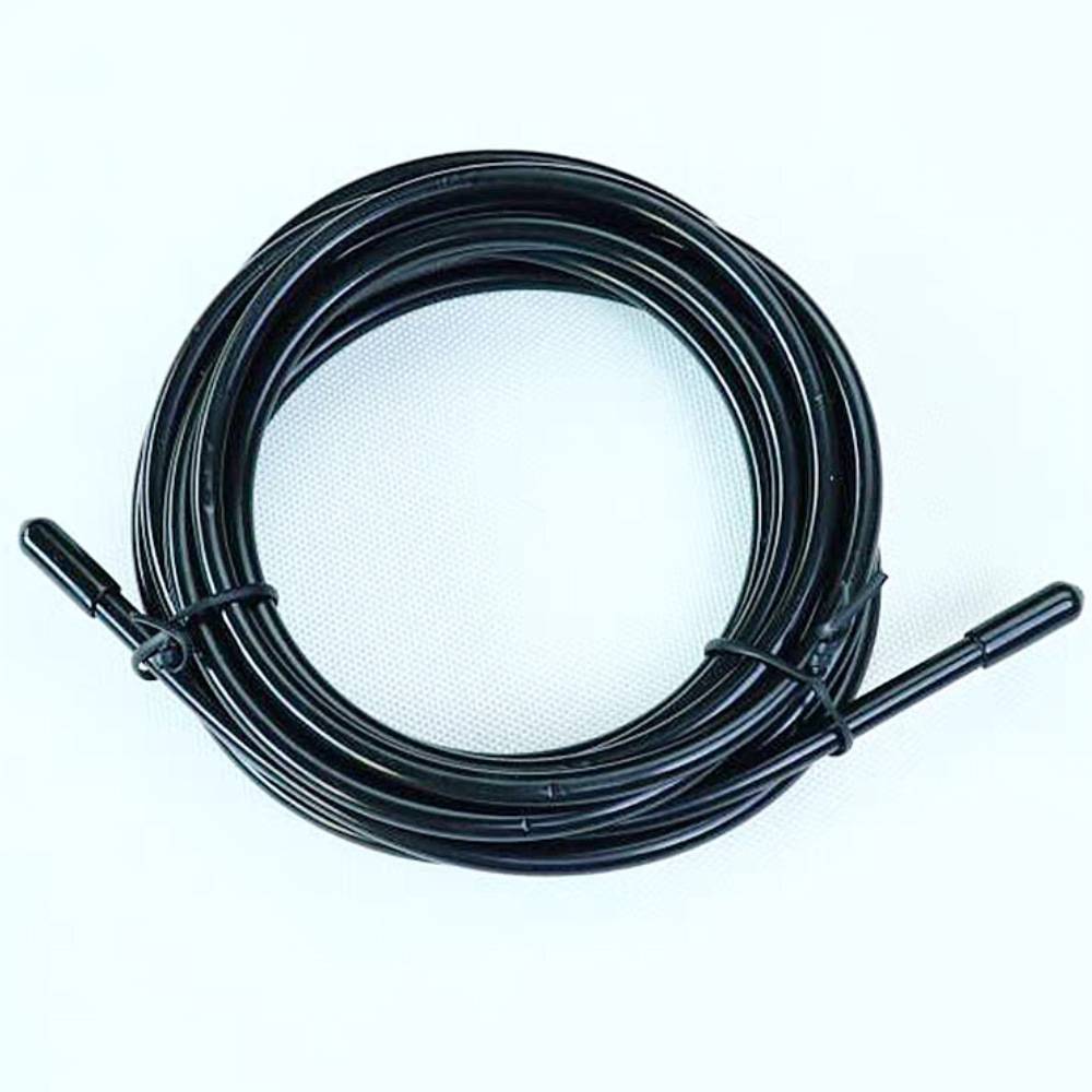 4.5mm 검정색 PVC 코팅 강선 교체용 로프