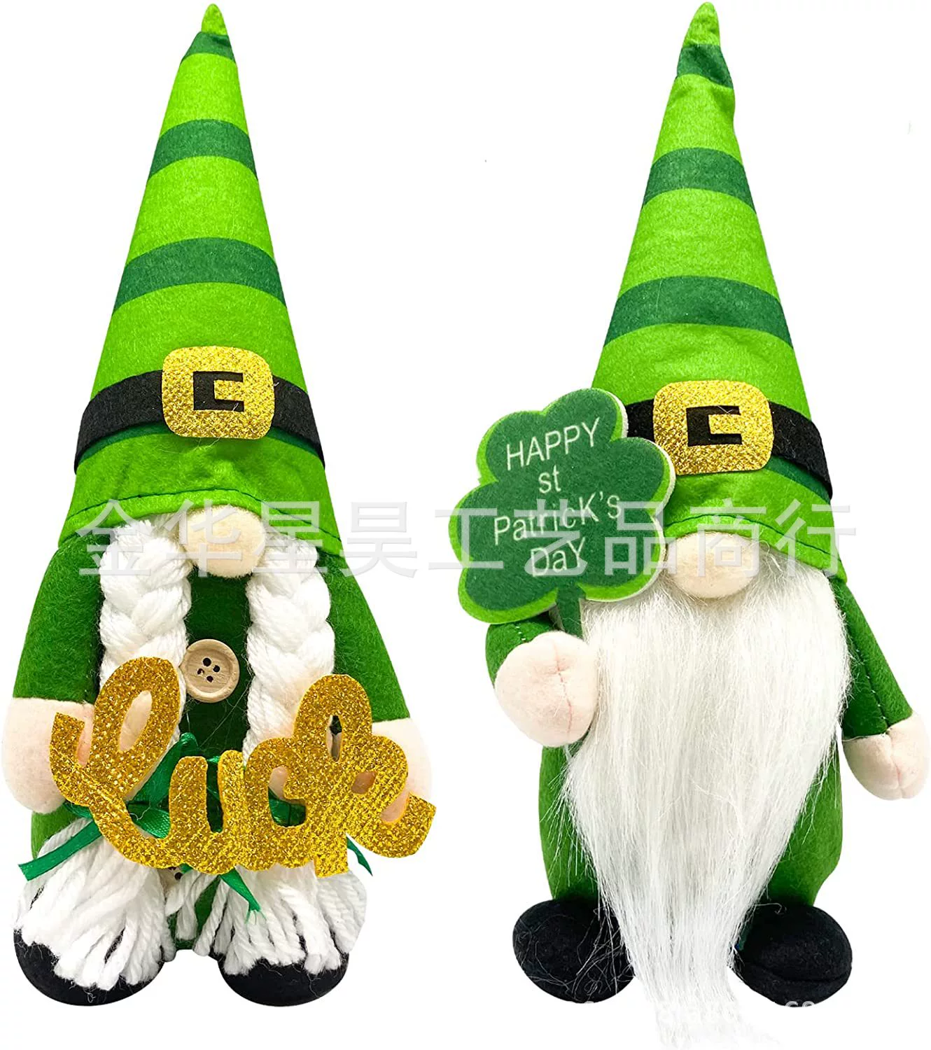 Hooded Faceless Doll Holiday Santa Claus Faceless Doll Saint Piet Palit Gnome Elf Play