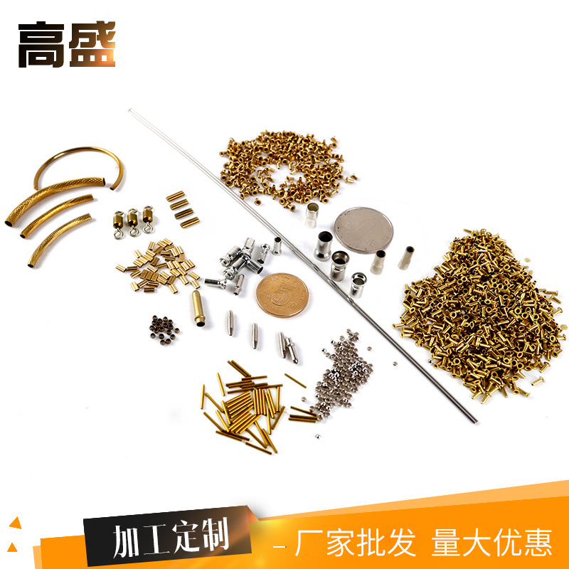 厂家制造各种铜管电子电器配件用多规格铜管加工H65各类管材