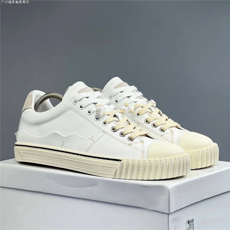 In-Stock Maison Evolution European Men's Shoes Color-Blocking Trendy Sneakers Men's British Fashion Casual Shoes