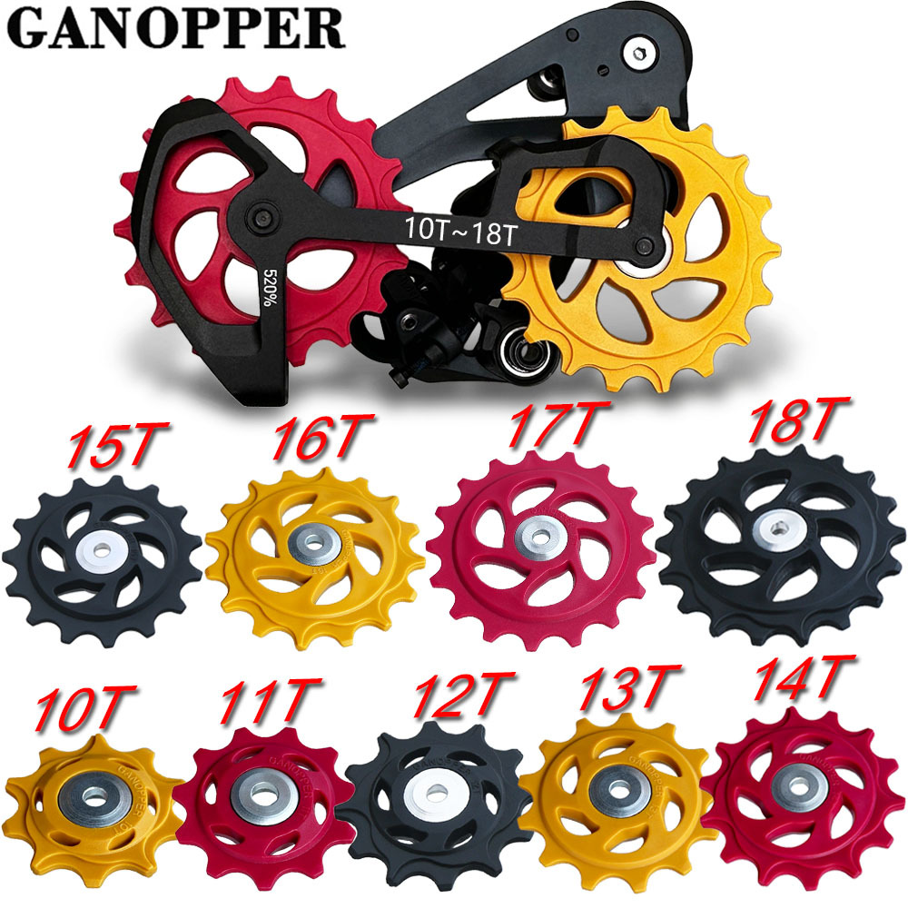 Mountain bike 11t rear pull guide wheel 13T road bike 12T guide wheel 14T tension wheel 18T stress wheel 10t