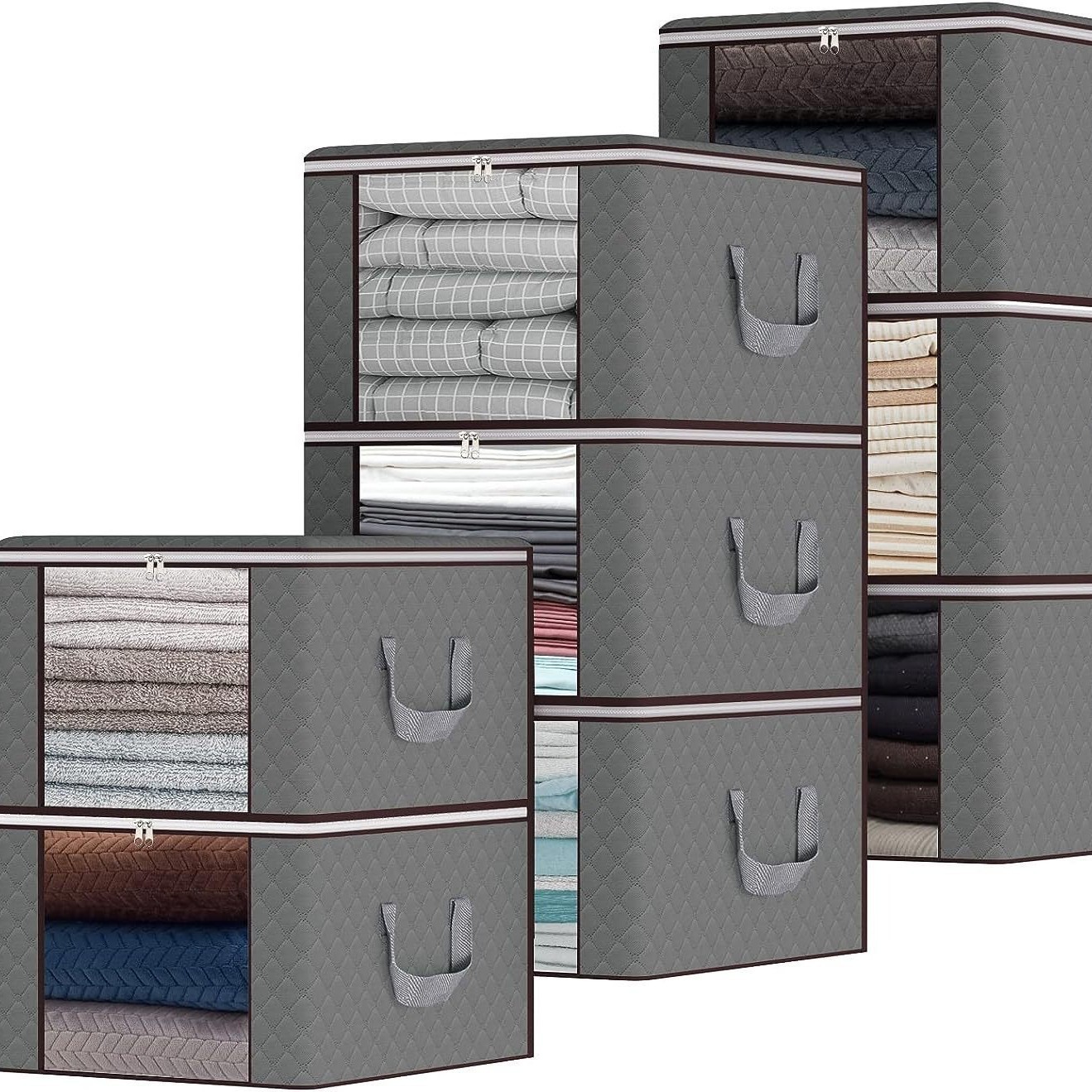 그레이 브라운 엣지 60*40*35cm